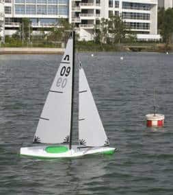 Soling One Meter RC Yacht
